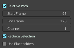 Import settings
