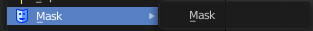 Mask submenu