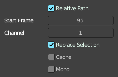 Import settings