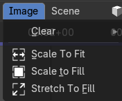 Image menu