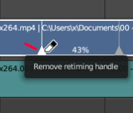 Remove Retime Marker