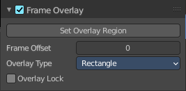 Frame Overlay Panel
