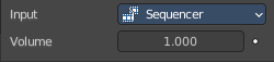 Input type Sequencer
