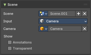 Scene Panel