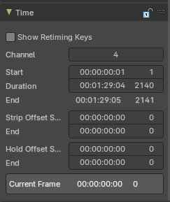 Time Panel
