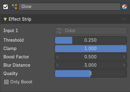 Effect Strip Panel