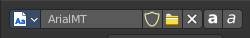 Font property