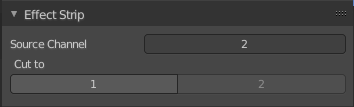 Effect strip type Multicam