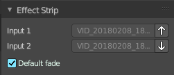Effect strip type Alpha over Drop