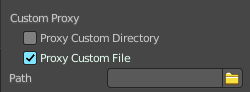 Proxy Custom File