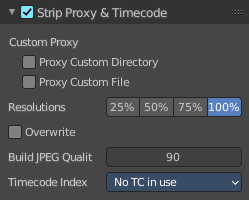 Use Proxy Timecode