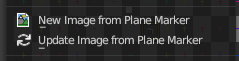 New Image from Plane Marker