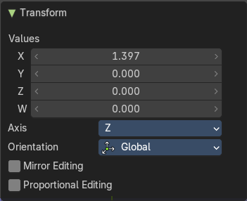 Last Operator Transform