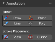 Annotation tab