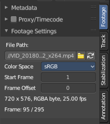 Set Scene Frames