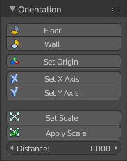 Solve tab - Orientation Panel