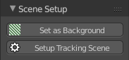 Solve tab - Scene Setup Panel