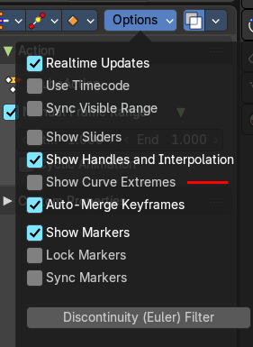 Keyframe types