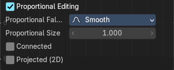 Proportional editing