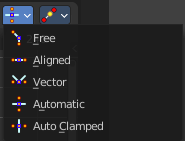 Keyframe Handle Type