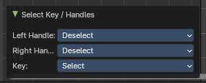 Last Operator Select Key / Handles