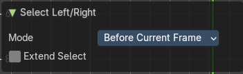 Last Operator Select Left/Right