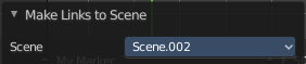 Last Operator Make Links to Scene