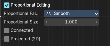 Proportional editing