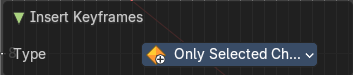 Last Operator Insert Keyframes