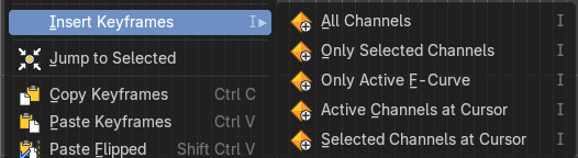 Insert Keyframes