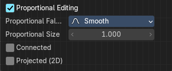 Proportional editing