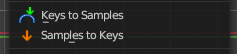 Keys to Samples