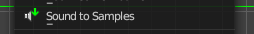 Sound to Samples