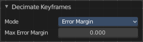 Last Operator Decimate Keyframes