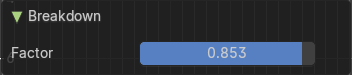 Adjust Last operator Breakdown