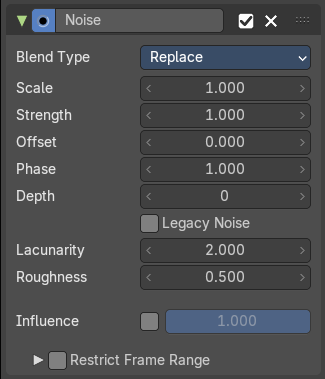 Noise modifier