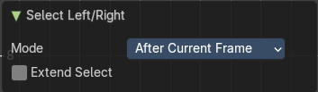 Last Operator Select Left/Right