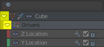 Expand / collapse triangle
