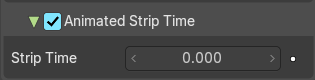 Animated Strip Time subpanel