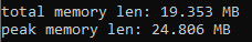 Memory Statistics