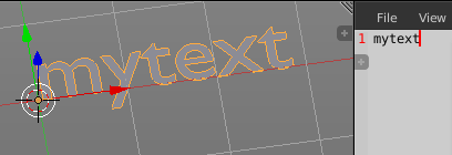Text to 3D Object