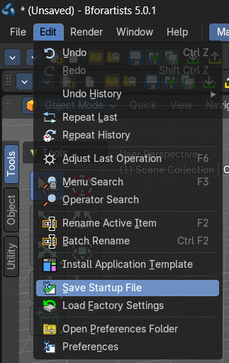 Save Toolbar state
