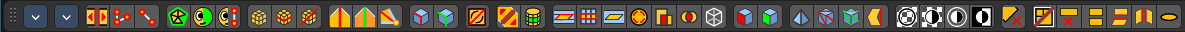 Toolbars Mesh Edit