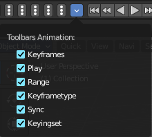 Toolbars Animation