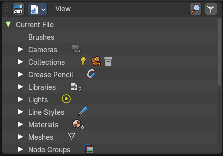 Blend File Mode