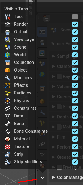 Visible Tabs