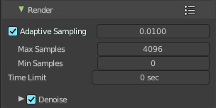 Render subpanel