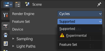 Cycles Feature Set