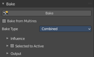 Bake panel