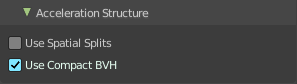 Acceleration Structure
